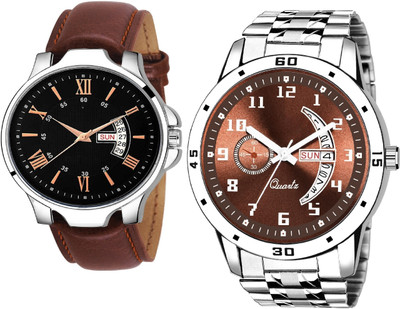 Caihong BRN-24-AND-SLV-18 Analog Watch  - For Men