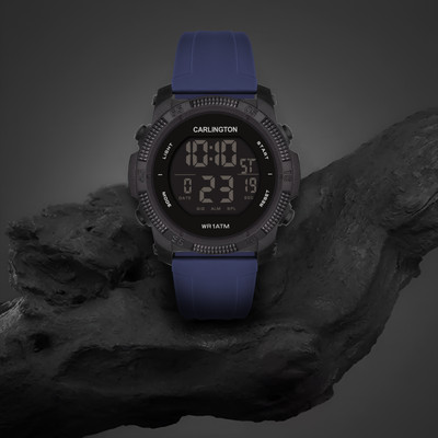 Carlington CT 9133 Blue Endurance Series Digital Watch  - For Men