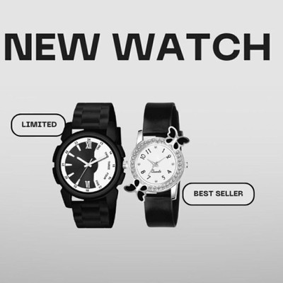 MAHAVIRA COLLECTION Couple Combo Attractive Trending Young Gen Couple Watch Analog watches for men & women Analog Watch  - For Couple