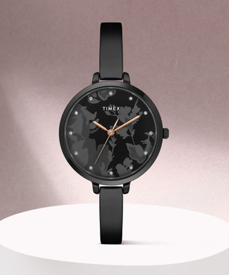 TIMEX Black Dial Analog Watch  - For Women