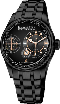 DoubleRun Analog Watch  - For Men