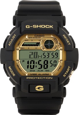 CASIO GD-350GB-1DR G-SHOCK Dial Black Resin Strap Digital Watch  - For Men