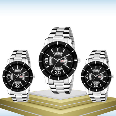 MAHAKAPI Festive Special Launch Combo - Pack3 Analog Watch Analog Watch  - For Men
