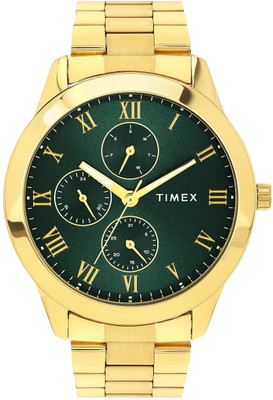 TIMEX TIMEX Men Green Round Dial Analog Watch - TWEG18527 Men Green Round Dial Analog Watch  - For Men