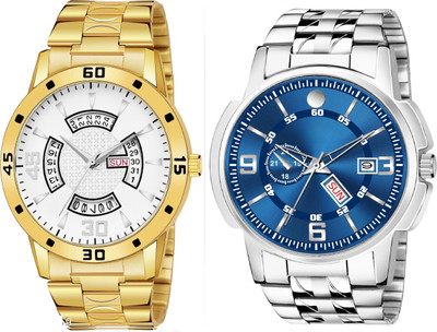 Caihong GOLD-22-AND-SLV-13 Analog Watch  - For Men