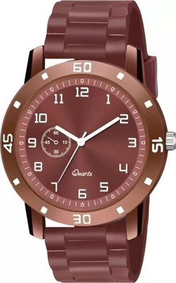 SUBERA Couple Combo NEW BINDI BROWN Analog Watch  - For Men