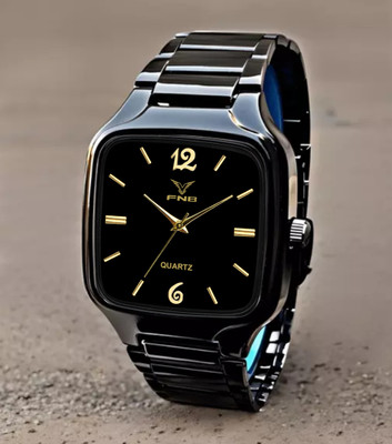 FNB RD-9102 Elegant Series Square Analog Quartz For Men/Boys Analog Watch  - For Men