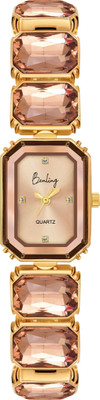 Benling Benling Octagon cut Bracelet Rose Quartz Watch for Women Analog Watch  - For Women