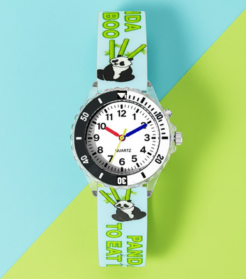 Time Up Rotating Bezel Cartoon Watch New Rotating Bezel,LED Disco Light,Cartoon Design,Multicolor Kids (4-10 Years) Analog Watch  - For Boys & Girls