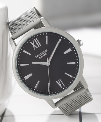 SONATA Poze Grey Strap with Grey Dial Analog Watch  - For Men