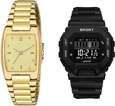 Brostin Casual Look Analog-Digital Men's Combo Watches Analog-Digital Watch  - For Men