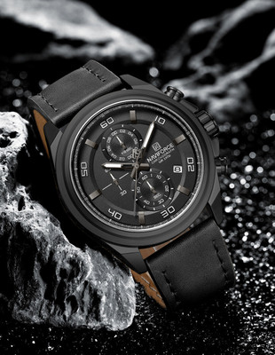 NAVIFORCE NF8075 NF8075BBB Analog Watch  - For Men