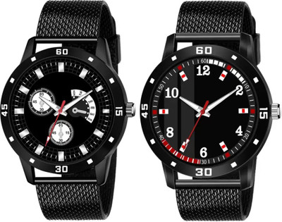 casera Stylish Designers Multi Color Combo Watch Analog Watch  - For Men