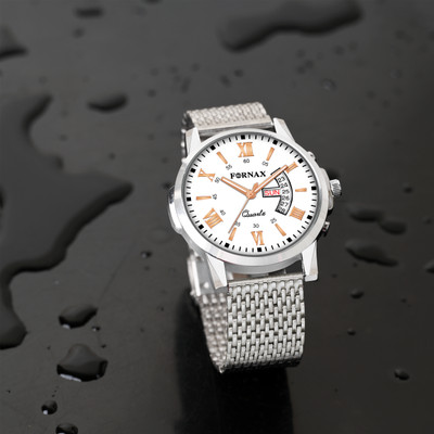 Fornax Formax Minimalist Analog Day Date Feature Writ Watch Analog Watch  - For Men