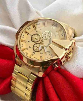 ANSHIKA COLLECTION Men gold Gold watch Analog Watch  - For Men