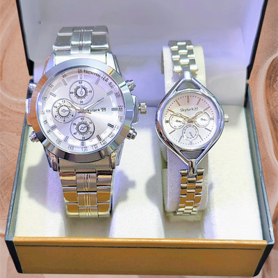 house of common Couple Couple Analog Watch  - For Couple