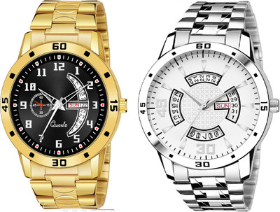 Caihong GOLD-1-AND-SLV-22 Analog Watch  - For Men