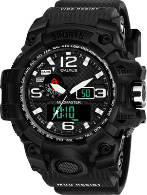 Walrus Walrus Black Analog Digital Wrist Watch For Men Sports III Analog-Digital Watch  - For Men
