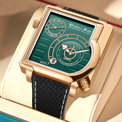 DoubleRun Analog Watch  - For Men