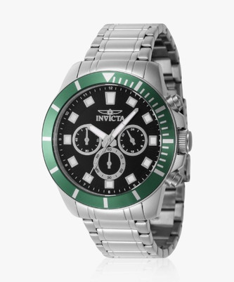 INVICTA 46039 Pro Diver Quartz Chronograph Black Dial Analog Watch  - For Men