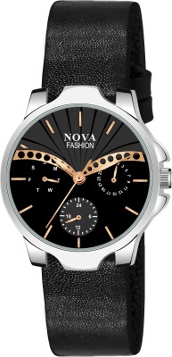 NOVA Women leather Strap watch Women & Girls Leather Strap Watch Analog Watch  - For Girls