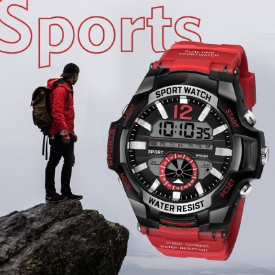 HALA HL-1030 Multifunction Wrist Sport Ultra Watch with Alarm & Water Resist Digital Watch  - For Men