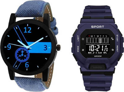 Brostin Stylish Sporty Analog-Digital Men's Combo Watches Analog-Digital Watch  - For Men