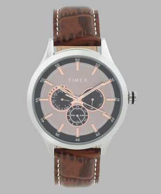 TIMEX Multi Function Grey Dial Analog Watch  - For Men