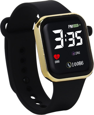 MVS Digital Dial Smart Design LED Display Kids Watch for Boys&Girls (Age 4-15 Years) Digital Dial Waterproof Smart Design Led Display Kids Watch Digital Watch  - For Boys & Girls