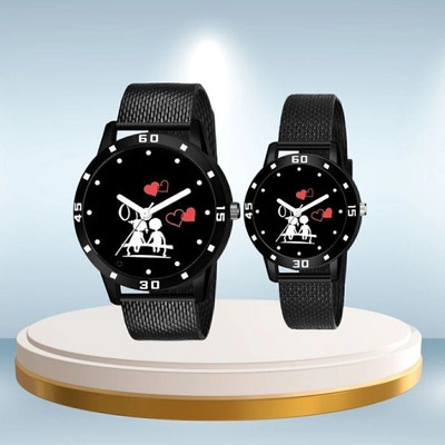 MAHAVIRA COLLECTION Couple Combo Valentine Couple Watch Analog Watch  - For Couple