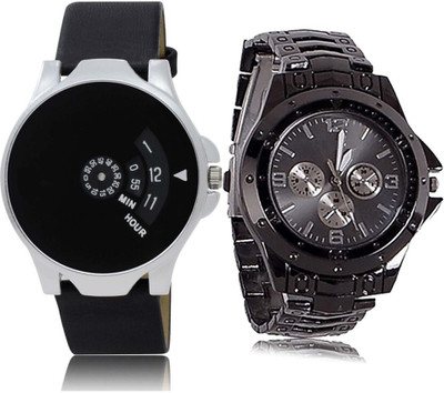Scepter Black Rosra & o-5 Analog Watch  - For Men