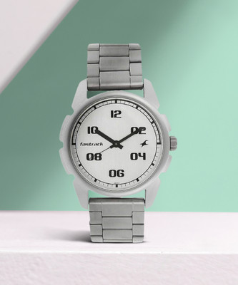 Fastrack NP3124SM01 Bare Basics Analog Watch  - For Men