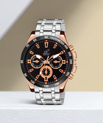 PIRASO RSSL 8905 BLACK COPER SILVER BLACK COPER SILVER ANALOG WATCH FOR MEN Analog Watch  - For Men