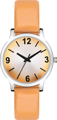 WEDSCOY Two Tone Colorful Round Dial Fancy Leather Strap Two Tone Colorful Round Dial Fancy Leather Strap Analog Watch  - For Girls