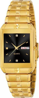 house of common ANALOG WATCH ORIGINAL GOLD PLATED DAY & DATE FUNCTIONING FOR BOYS Analog Watch Analog Watch  - For Men & Women