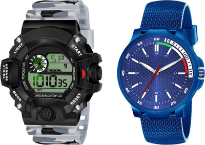 Brostin Premium Design Analog-Digital Men's Combo Watches Analog-Digital Watch  - For Men
