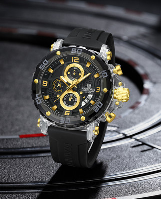 NAVIFORC NF7123 NF7123SGB Analog Watch  - For Men