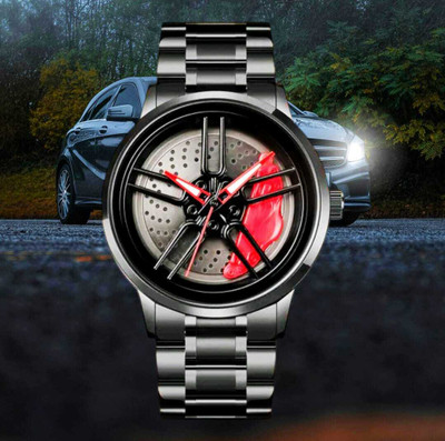 Ukp Wheels Rotating Analog Watch  - For Boys