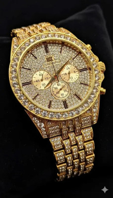 Glowme 3DIAL GOLD Muskan Creations Analog Watch  - For Men & Women