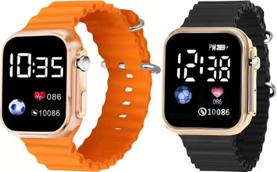 Fash Digital Waterproof LED Display Kids Watch for Boys & Girls Unisex Sport Digital Watch For Men - Women & Children Digital Watch  - For Boys & Girls