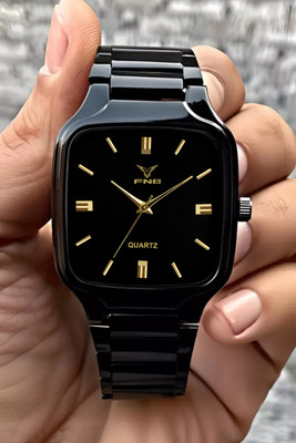 FNB FNBI-9101 Elegant Dual Tone Series HMTS Quartz Analog Watch  - For Men
