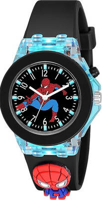 HYDEY Kids Edition Spiderman Digital Watch for Kids with Disco Light Kids Edition Spiderman Digital Watch for Kids with Disco Light Digital Watch  - For Boys & Girls