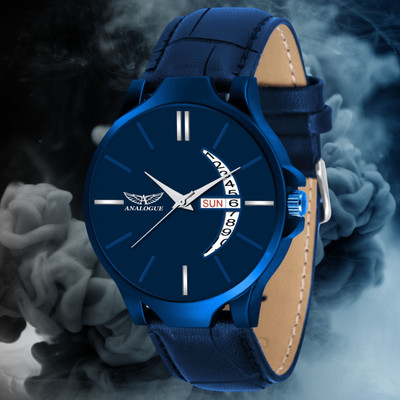 ANALOGUE Trending Series | Working Day and Date | Synthetic Leather Trending Series | Working Day and Date | Synthetic Leather Analog Watch  - For Men