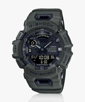 CASIO GBA-900UU-3ADR G-SHOCK Black Dial Black Resin Strap Analog-Digital Watch  - For Men