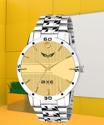 AXE Style AXE-1112 Classic Round Dial Mens & Boys Watch With Quartz Mechanism Adult Trending Chain Analog Watch  - For Men