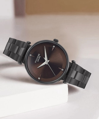 SONATA Poze Grey Dail Grey Strap Analog Watch  - For Women