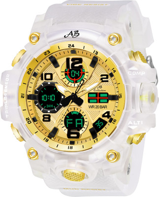 AB Collection G-Style S-007SHOCK Gyro Analog-Digital Watch  - For Men