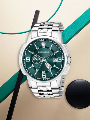 PROVOGUE Basic Analog Watch for Men with Day and Date Display Sports Formal Casual Series Analog Watch  - For Men