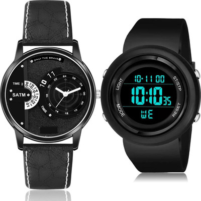 TIMOXIDE BM35-DG54 Analog-Digital Watch  - For Men