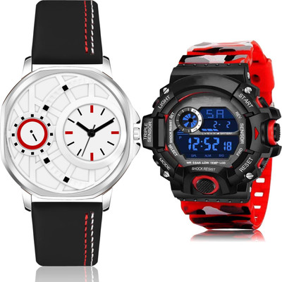 TIMETRANSELEVATE BM45-BC21 Analog-Digital Watch  - For Men